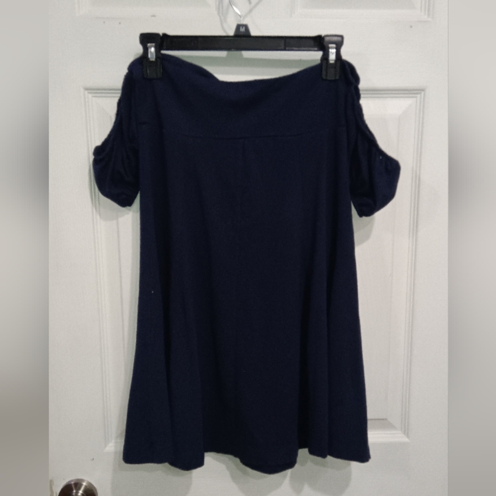 Forever 21 Off-Shoulder Puff Sleeve Mini Dress - Picture 3 of 4
